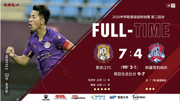 
仅4天时间！中甲黑龙江队紧迫征集新名称 本赛季惊险完成保级：星空·综合体育(图3)